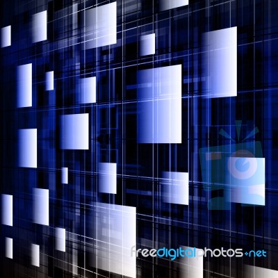 Futuristic Abstract Background Stock Image