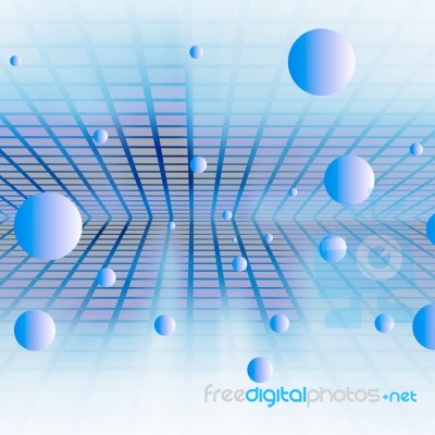 Futuristic Abstract Background Stock Image