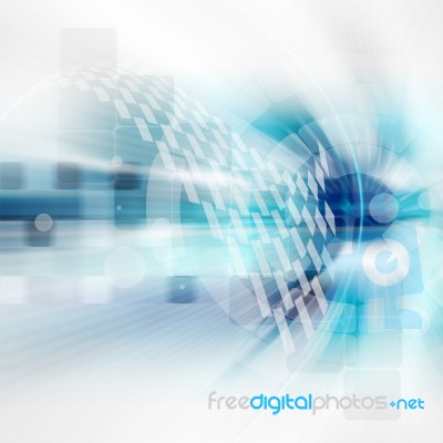 Futuristic Abstract Background Stock Image