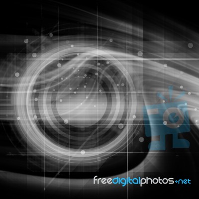 Futuristic Abstract Background Design Stock Image