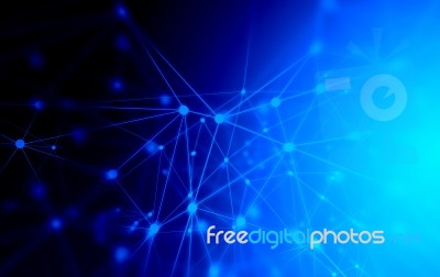 Futuristic Abstract Tech Background Stock Image