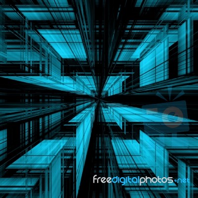 Futuristic  Background Stock Image