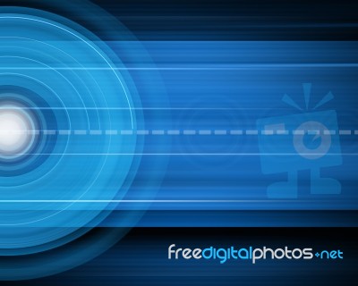 Futuristic  Background Stock Image