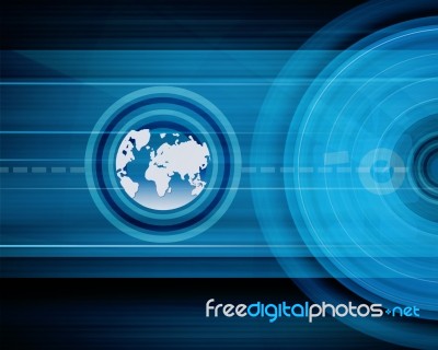 Futuristic  Background Stock Image