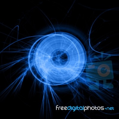 Futuristic  Background Stock Image