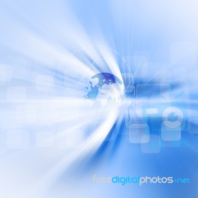 Futuristic  Background Stock Image