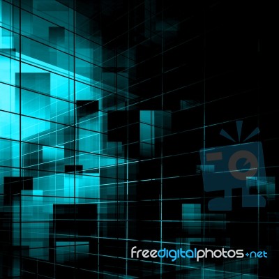 Futuristic  Background Stock Image