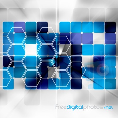 Futuristic  Background Stock Image