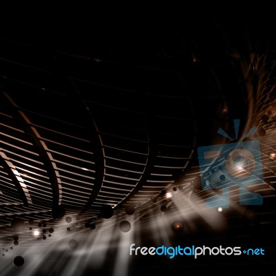 Futuristic  Background Stock Image