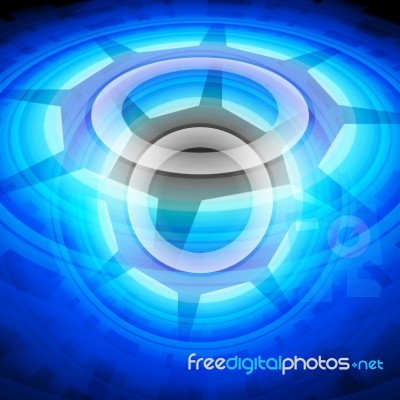 Futuristic Background Stock Image