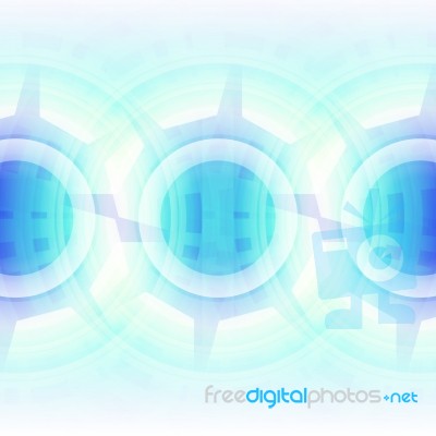 Futuristic Background Stock Image