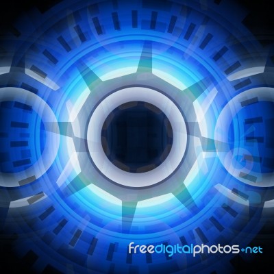 Futuristic Background Stock Image