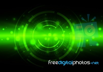 Futuristic Background Stock Image