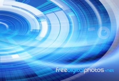 Futuristic Background Stock Image