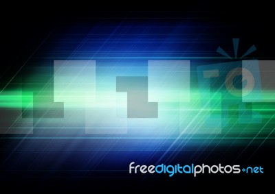 Futuristic Background Stock Image