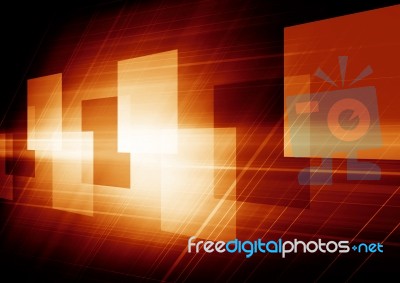 Futuristic Background Stock Image