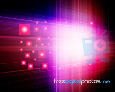 Futuristic Background Stock Image