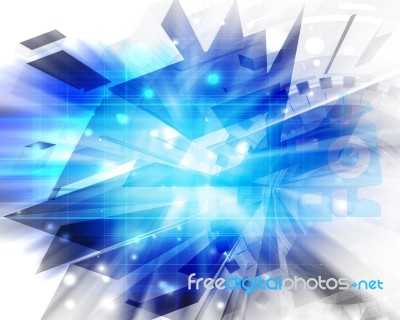 Futuristic Background Stock Image