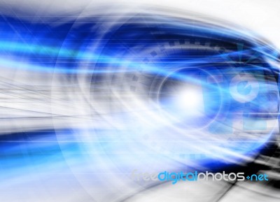 Futuristic Background Stock Image