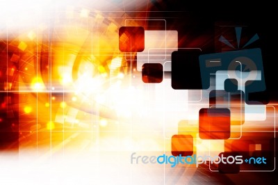 Futuristic Background Stock Image