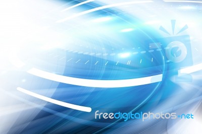 Futuristic Background Stock Image