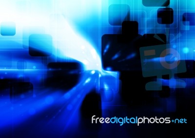 Futuristic Background Stock Image