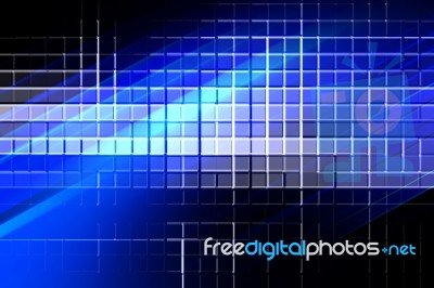 Futuristic Background Stock Image