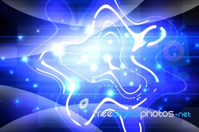 Futuristic Background Stock Image