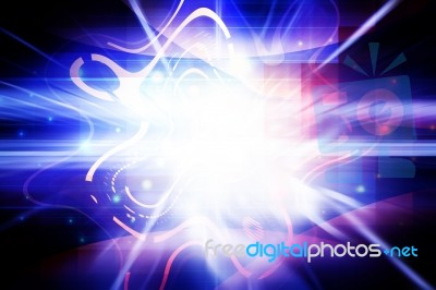 Futuristic Background Stock Image