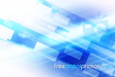 Futuristic Background Stock Image