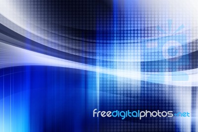 Futuristic Background Stock Image