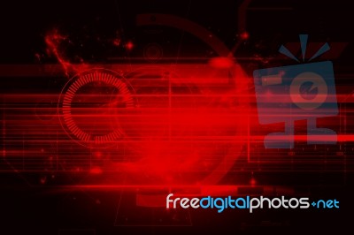 Futuristic Background Stock Image