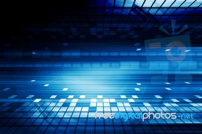 Futuristic Background Stock Image