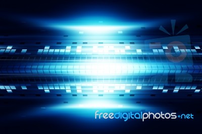 Futuristic Background Stock Image