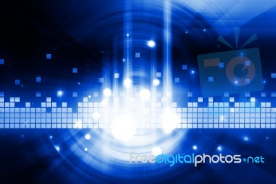 Futuristic Background Stock Image