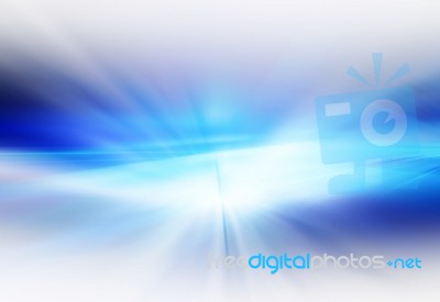 Futuristic Blue Background Stock Image