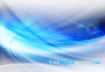 Futuristic Blue Background Stock Image