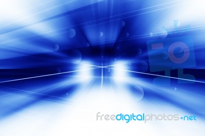 Futuristic Blue Background Stock Image