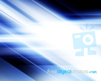 Futuristic Blue Background Stock Image