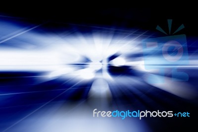 Futuristic Blue Background Stock Image