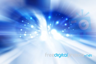 Futuristic Blue Background Stock Image