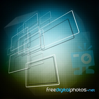 Futuristic Technology  Background Stock Image