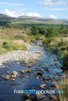 Galloway Stream Stock Photo