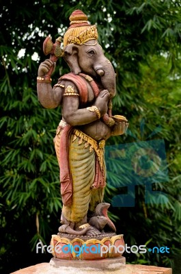 Ganesh Statues Stock Photo