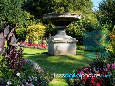 Gardens In Victoria Park In Bath Stock Photo