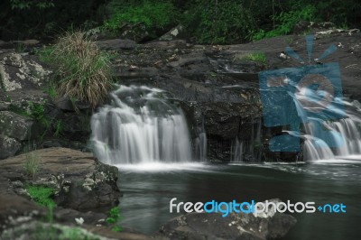 Gardners Falls In Maleny, Sunshine Coast Stock Photo