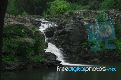 Gardners Falls In Maleny, Sunshine Coast Stock Photo