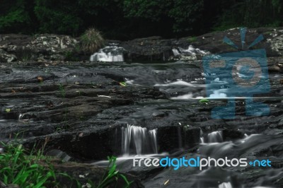 Gardners Falls In Maleny, Sunshine Coast Stock Photo