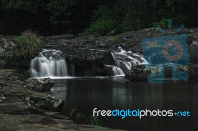 Gardners Falls In Maleny, Sunshine Coast Stock Photo