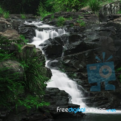 Gardners Falls In Maleny, Sunshine Coast Stock Photo